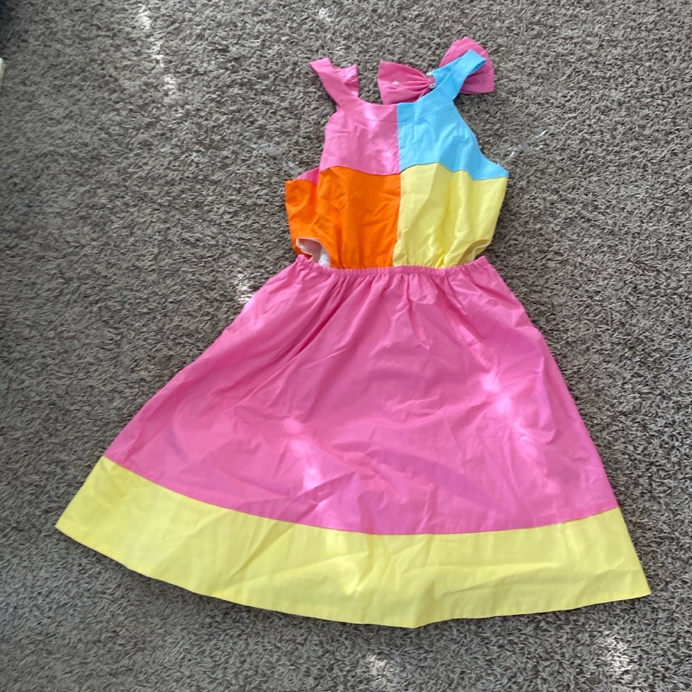 Girls color block belk rare editions dress